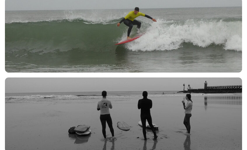 Phtographe cours, stage, ecole de surf labenne