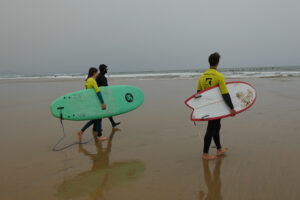 Photos et videos stage de surf Labenne