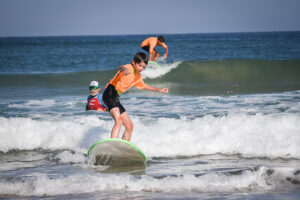 Photos et videos stage de surf Labenne