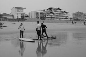 Photos et videos stage de surf Labenne